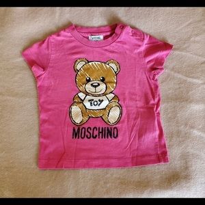 Authentic Moschino shirt size 6-9 months 👶💖💞